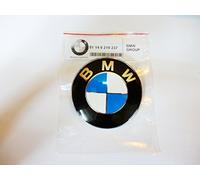 BMW E46 E90 E82 1 3 trunk emblema 74 mm Alemania OEM BMW 51148219237