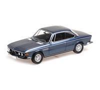 BMW e9 2800 CS 1968 azul metallic modelo de coche 155028032 Minichamps 1:18