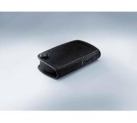 BMW - Funda de llavero original de piel auténtica, color negro