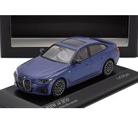Minichamps 410024001 - i4 M50 Matt Blue 2023 - Escala 1/43 - Coche en Miniatura