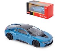 BMW i8 - Modelo de Coche Fundido a Escala 1:43 - Azul | Edición Detallada de coleccionistas fundida a presión | Producto Oficial