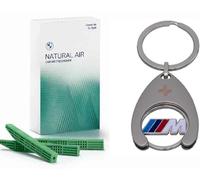 BMW Juego de recambio para ambientadores de interior Forest Air Natural Air Refill 3 ambientadores + ficha de compra