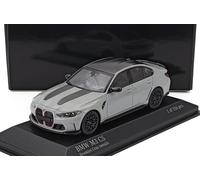BMW M3 CS G80 de 2023 gris a 1/43 de Minichamps 410023201