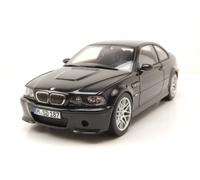 BMW M3 CSL E46 2003 Negro Modelo De Coche 1:18 Norev