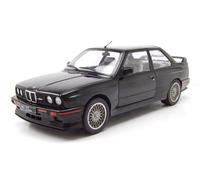BMW M3 E30 EVO Sport 1990 Negro Modelo De Coche 1:18 Solido