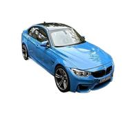 BMW M3 Quinta Generación F80 Modelo Coche Aleación Escala 1:18 Sedán para Un Amigo Colección Personal Regalos Cumpleaños No Control Remoto Modelos(Azul)