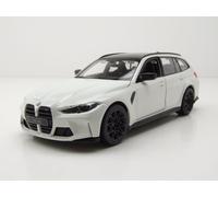 BMW M3 Touring 2023 Blanco Modelo Coche 1:24 Bburago Die-Cast