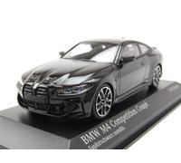 BMW M4 2020 Negro Coche a Escala 1:43 Minichamps