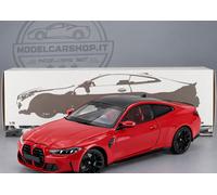 BMW M4 ROJO METALLIC 2024 FUNDIDO A PRESIÓN 1/18 MINICHAMPS 110020140