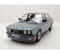 BMW M535i 1980 Azul Metálico Con Rayas Coche a Escala 1:18 Norev