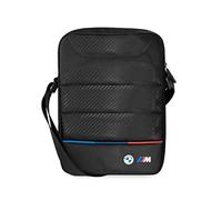 BMW - Maletín para Tablet de 10" (Nailon y Carbono), Color Negro