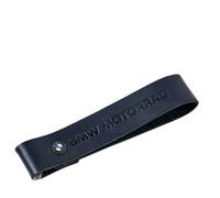 BMW Motorrad Llavero de Cuero Azul Marino con Logo, Accesorio Original para Motocicleta