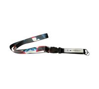 BMW Motorsport Cordón Original con Logotipo M, Diseño Tricolor con Hebilla de Seguridad y Anilla para Llaves