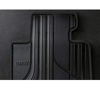BMW Original 1er F20 - Juego de 4 alfombrillas para todas las condiciones climáticas, delanteras, traseras, de goma