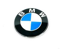 BMW Placa original de 61 mm con logotipo para E46 51137019946