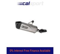 AKRAPOVIC BLACK TITANIUM SILENCER APPROVED PARA BMW F 800 GS /F 900 GS ADV 24-25