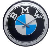 Nostalgic-Art, Reloj Retro de Pared, BMW Logo - Regalo para los Fans de los Coches, Gran decoración para la Cocina, Diseño Vintage, Ø 31 cm