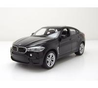 2018 BMW X6 M Negro 1:24 Rastar 56600