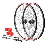 BMX Bicicleta Plegable Rueda Delantera Y Trasera 20'“ 24”' 26'“ 27,5”' 29'' Llanta De Bicicleta 32H QR Freno De Disco Juego De Ruedas Buje Con Rodamiento De Bolas 7 8 9 10 11s Cassette(Front Rear,24")