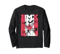 BMX Bike Ciclista Bicicleta Canada-Flag Freestyle Race BMX Manga Larga