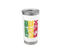 BMX Bike ciclista Bicicleta Reggae-flag Freestyle race BMX Vaso térmico de acero inoxidable de doble pared