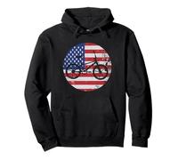 BMX Bike ciclista BMX Bicicleta Freestyle Bandera de USA BMX Sudadera con Capucha