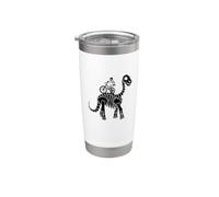 BMX Bike ciclista Freestyle BMX Bicicleta MTB Dinosaurio BMX Vaso térmico de acero inoxidable de doble pared