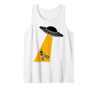 BMX-Esqueleto UFO-BMX-Rider y BMX-Aliens Camiseta sin Mangas