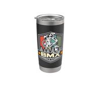 BMX Loves Extreme Sports Bicyclette Ciclismo Ciclismo BMX Racing Vaso térmico de acero inoxidable de doble pared