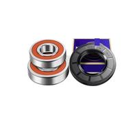 BmXauz Accesorios for Lavadora, Compatible con Samsung, Sello de Agua for Lavadora de Tambor (45,5 * 84 * 10/12) + rodamientos 2 Piezas (6206 6207) Piezas de Anillo de Sellado de Sello de Aceite
