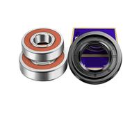 BmXauz Accesorios for lavadoras, compatibles con LG, Sello de Agua for Lavadora de Tambor (D37 * 66 * 9.5 * 12) + rodamientos 2 Piezas (6205 6206) Accesorios de Anillo de Sellado de Sello de Aceite