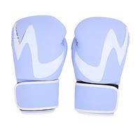 BN FIGHT Guantes de boxeo de lucha para hombres y mujeres, Guantes de Muay Thai, guantes de entrenamiento con saco de, 12oz (Púrpura)