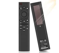 BN59-01385A Mando a distancia con energía solar y voz de repuesto para Smart TV de Sam-s, mando universal, mando de voz de repuesto con USB tipo C compatible con mando de Sam-s para Smart TV - Negro