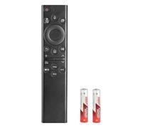 BN59-01385A - Mando a distancia de voz compatible con Samsung TV Neo QLED, The Frame & Crystal UHD Series Q60BD/Q60B/QN85B/Q80 controlador de repuesto con botones Netflix Primevideo TV Plus con baterías