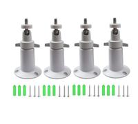 bnafes Soporte de pared y techo de metal para cámara de seguridad, soporte ajustable para interiores y exteriores, compatible con Arlo, Arlo Pro 2 3, Arlo Ultra CCTV y cámara compatible con cabeza de