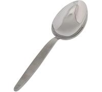 BNAZIND Chef Kunz Cuchara | 9 pulgadas 2.5 cucharadas de acero inoxidable 18/10 cucharas de servir plateadas | Salsa, untar, Quenelle, Plating, Cuchara de chef de cocina, apta para lavavajillas