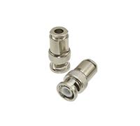 Bnc Abrazadera masculina Rg58 rg142 lmr195 rg400 Cable Rf Conector coaxial(1-10Pcs)