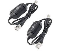 BNC - Aislador de bucle de tierra CCTV para video, CCTV BNC macho a hembra, aislador de anillo de tierra coaxial para cámara, juego de 2