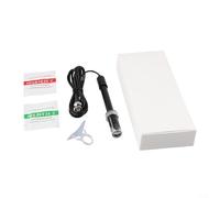 BNC - Electrodo de sonda de pH para laboratorio hidropónico de acuario, sensor potenciométrico de rango de pH 0-14 con respuesta rápida, incluye amortiguadores de calibración 4.01 y 6.86, cuerpo ABS