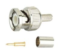 Bnc macho para engastar de electro dh 19.200/59 8430552023059