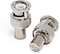 BNC Terminator 50 Ohm, BNC Macho RF Conector coaxial Extremo Adaptador