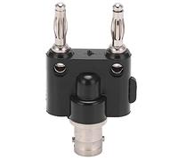 BNC to Banana Plug Adapter | High Dependability Copper + ABS Connector for Oscilloscope/RF Testing | U27 Model, 20mm Plug, Consistent Data Transmission