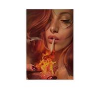 BNCEDJK Lienzo decorativo para pared, diseño de La actitud del amor platónico, 30 x 45 cm