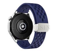 BNCXMO 18 20 22 mm Correa de silicona magnética para reloj GT 5 46 mm 41 mm Banda deportiva transpirable para GT5 Pro GT4 GT3 GT2 Correa Watchands