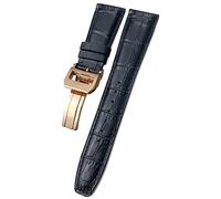 BNCXMO 20 mm 21 mm 22 mm Reemplazo de la banda de reloj de la piel de vaca para IWC Portugieser Porotfino Family Family Strap Store Pleging Hebilla