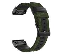BNCXMO 26 22 mm Correa de banda de vigilancia de la banda de lona para Fenix 5 5x más 6 6x 6s Pro 935 3hr Pulsera inteligente Strapa de pulsera fácil de ajuste