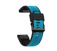 BNCXMO 26 22 mm de banda de reloj de ajuste rápido para Fenix 6x 6 Pro 5x 5 más 3 horas Enduro 935 Silicona Easyfit Bandilla de pulsera Smart Watch Brailet
