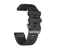 BNCXMO 26 correas de banda de vigilancia de 22 mm para Fenix 5 5x más 3 3 horas 6x 6 6s S60 MK1 Matretería Strap de banda de pulsera EasyFit de liberación rápida