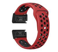 BNCXMO 26 correas de banda de vigilancia deportiva de 22 mm para 7 7x Pulsra de silicona de correa de liberación rápida