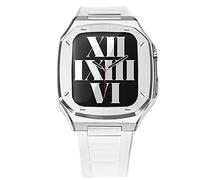 BNCXMO 41 mm45mmstinlesssteelStapsetForappleWatch44mmmetalcaseForiWatch87Series6Se5440mmDiyModificationKit